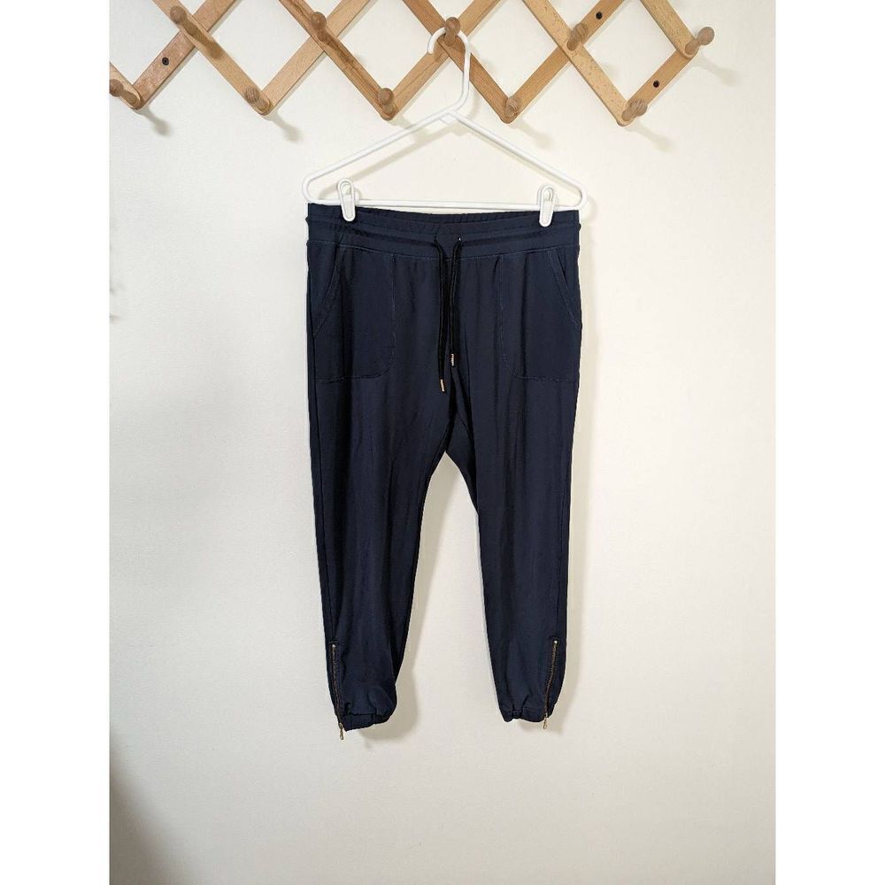 Zyia Active Women's Navy Blue Jogger Pants - Size Large